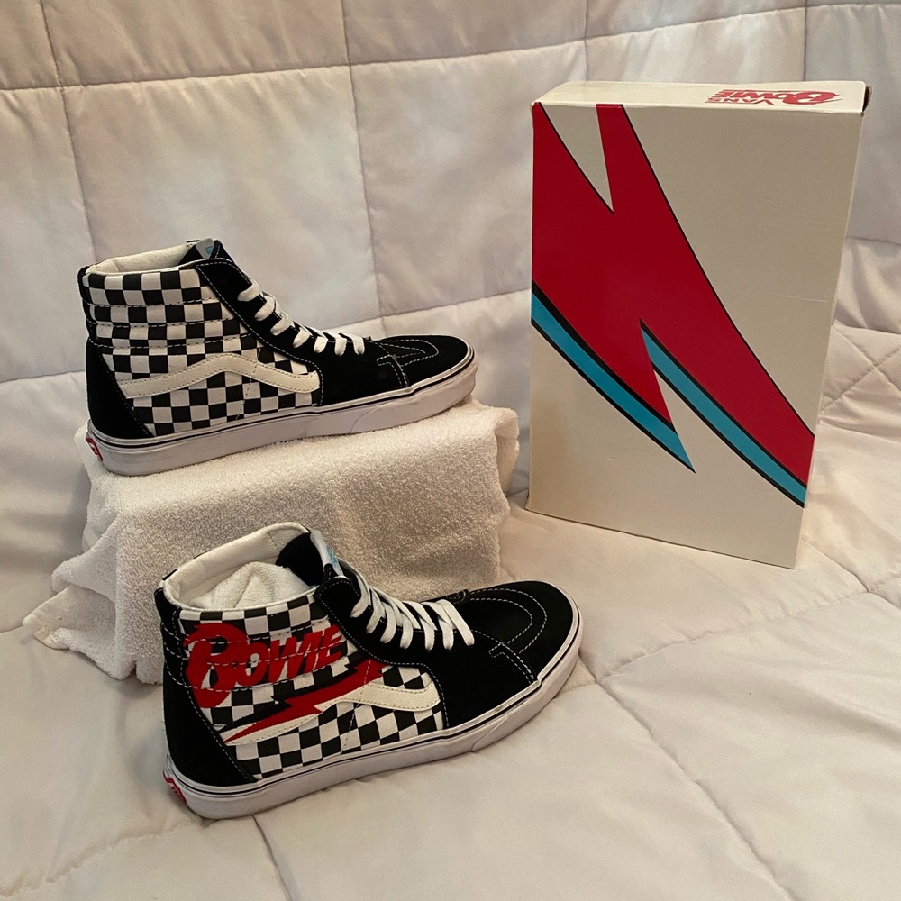Bowie x Vans Checkerboard Sk8-Hi